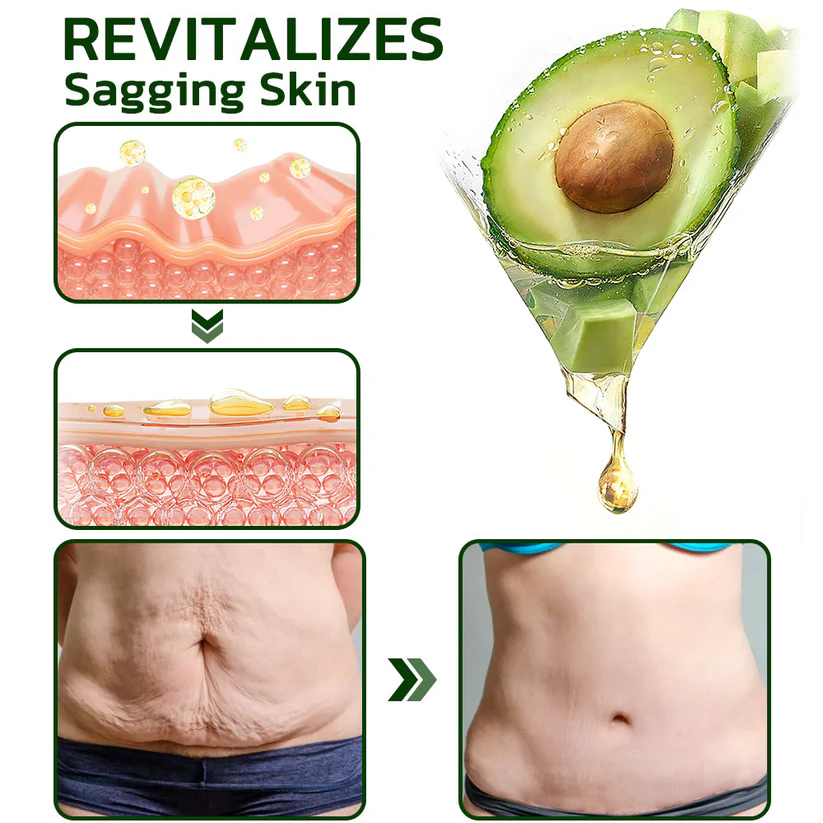 HZA™ Avocado Tightening & Wrinkles Reducing Body Lotion Scrub (CDA Recommended)