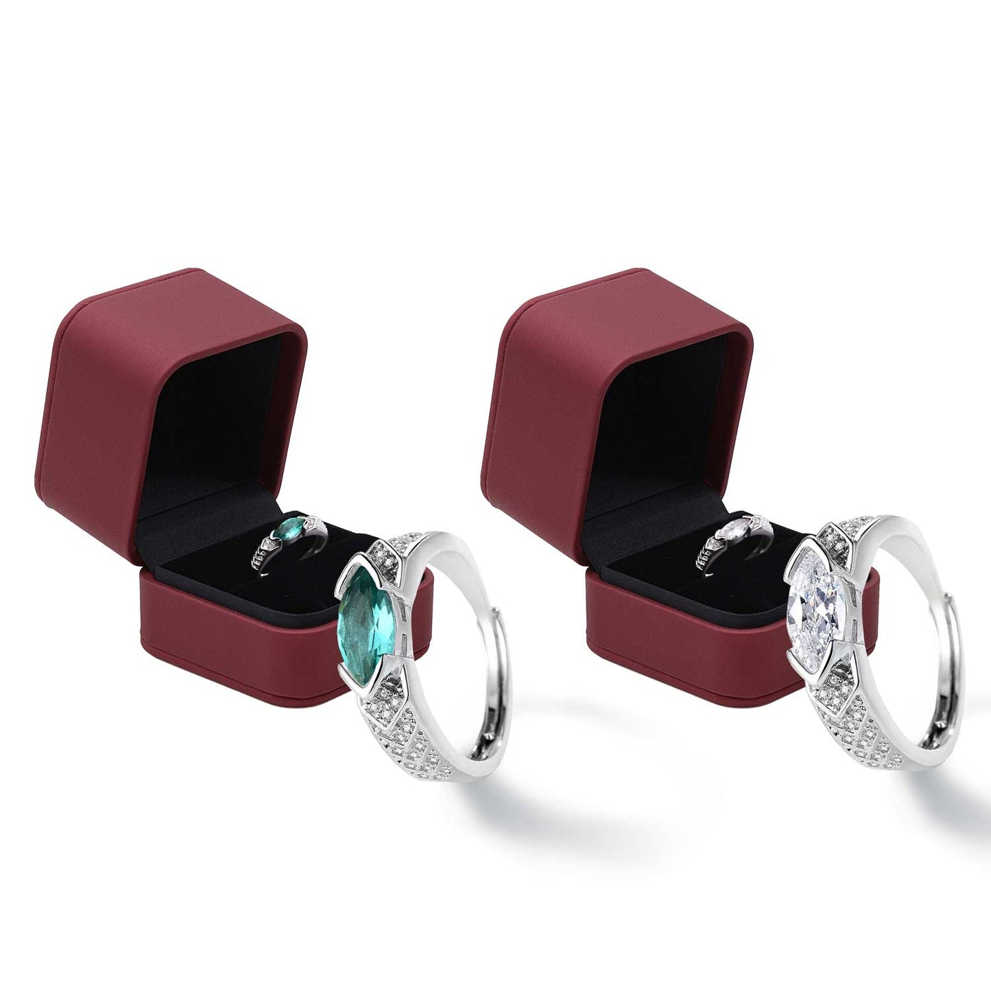 💥Dernier jour - 80% de réduction - 🔥DIYSTAR Bague en diamant Moissanite de Magnétologie💖