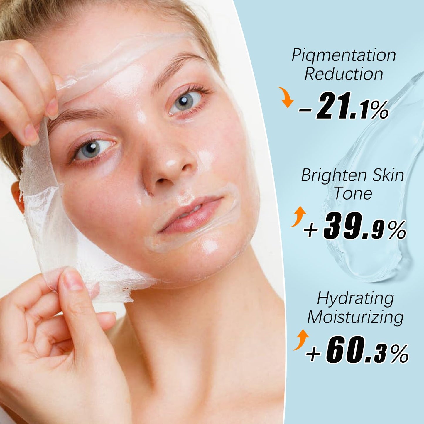 2024-SS Collagen Reverse Plumping Mask, Peel-Off Mask - Korean Collagen Mask, Collagen Plumping Peel, Hydrolyzed Collagen