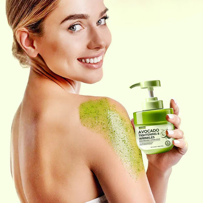 HZA™ Avocado Tightening & Wrinkles Reducing Body Lotion Scrub (CDA Recommended)