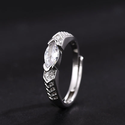 💥Dernier jour - 80% de réduction - 🔥DIYSTAR Bague en diamant Moissanite de Magnétologie💖
