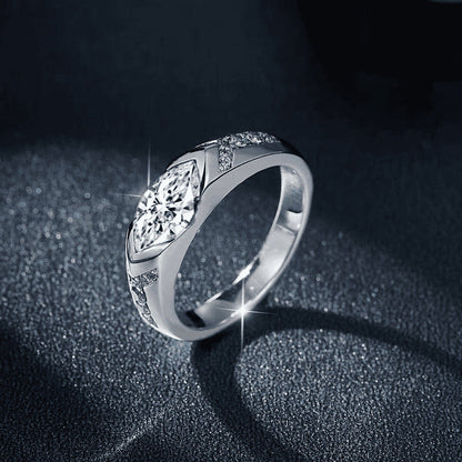 💥Dernier jour - 80% de réduction - 🔥DIYSTAR Bague en diamant Moissanite de Magnétologie💖