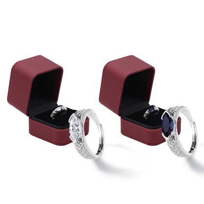 💥Dernier jour - 80% de réduction - 🔥DIYSTAR Bague en diamant Moissanite de Magnétologie💖