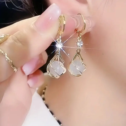 QIAWI™ Elegant Minimalist Lymphatic Germanium Earrings (Last Day Limited Discount🔥)