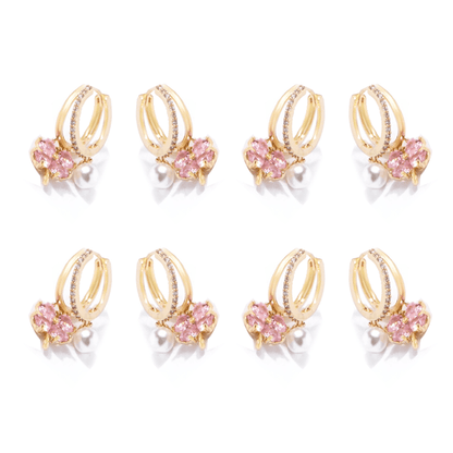 Lovilds™Boucles d'oreilles en germanium avec magnétothérapie lymph