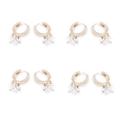 Lovilds™Boucles d'oreilles en germanium avec magnétothérapie lymph