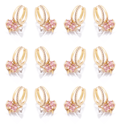 Lovilds™Boucles d'oreilles en germanium avec magnétothérapie lymph