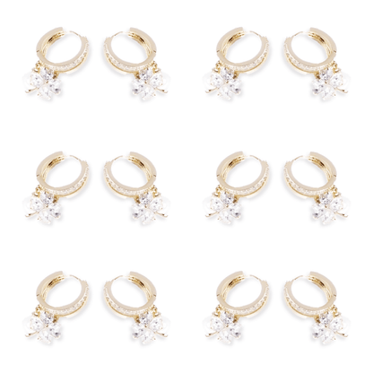 Lovilds™Boucles d'oreilles en germanium avec magnétothérapie lymph